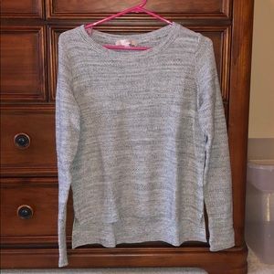LOFT gray sweater
